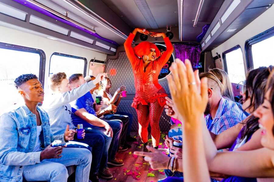Nashville: Drag Queen Party Bus w/Games, Dancing & Drag Show - Broadway and Honky Tonk Highway