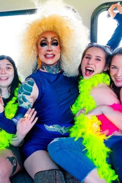 Drag Queen Party Bus w/Games, Dancing & Drag Show