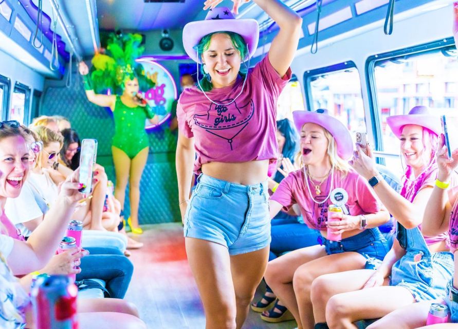 Nashville: Drag Queen Party Bus w/Games, Dancing & Drag Show - Music Row, Vanderbilt, and Nashville landmarks