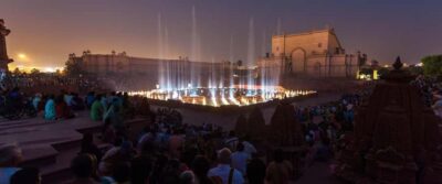 New Delhi: Akshardham Exhibition, Light & Water Show Tour