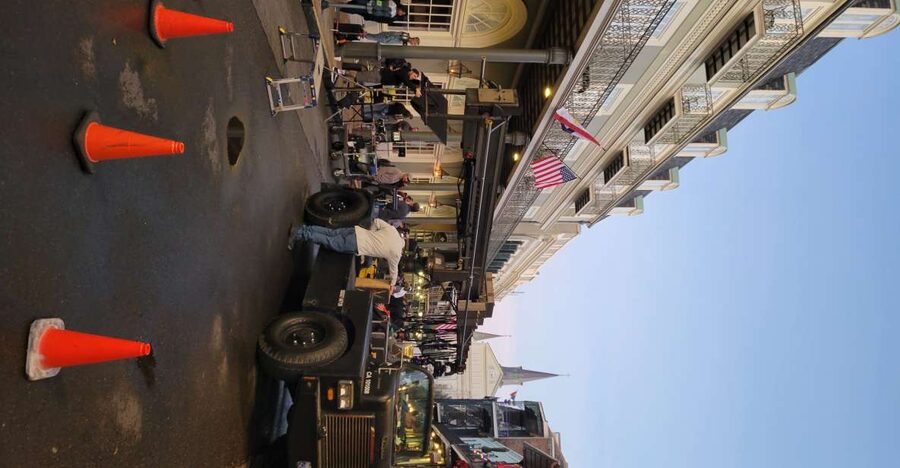 New Orleans: Movie and TV Show Tour - Starting at the courthouse on Royal Street
