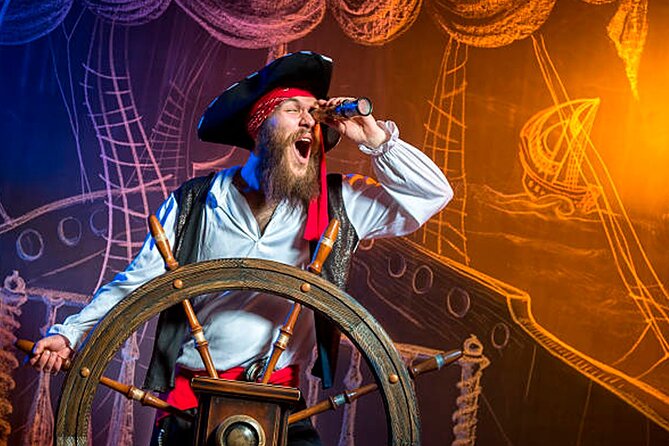 Night Pirate Show in Cancun aboard a Pirate Ship Lobster Dinner - The ship, views, and atmosphere