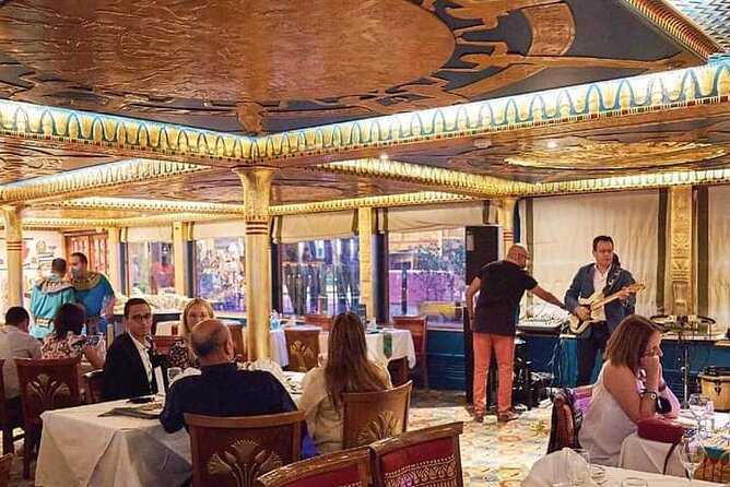 Nile Dinner Cruise 5 stars with show and belly dancer - Belly dancing, Sufi whirling, and Egyptian folklore