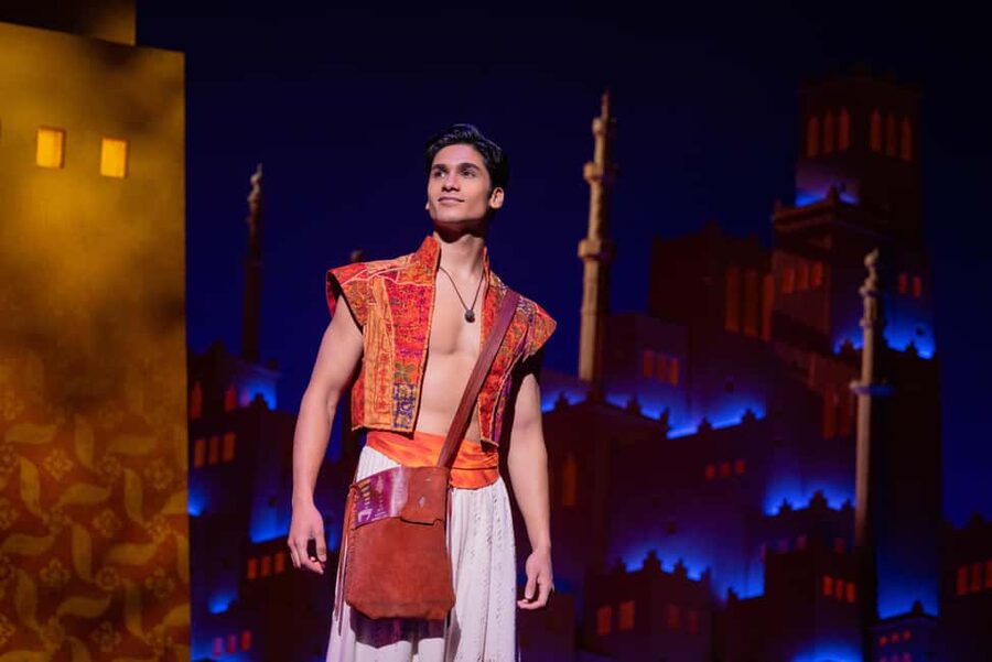 NYC: Aladdin the Musical on Broadway - The carpet ride and the second act
