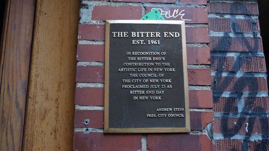 NYC: New York City History of Stand-Up Comedy Tour - The Bitter End and the former Cafe Au Go Go