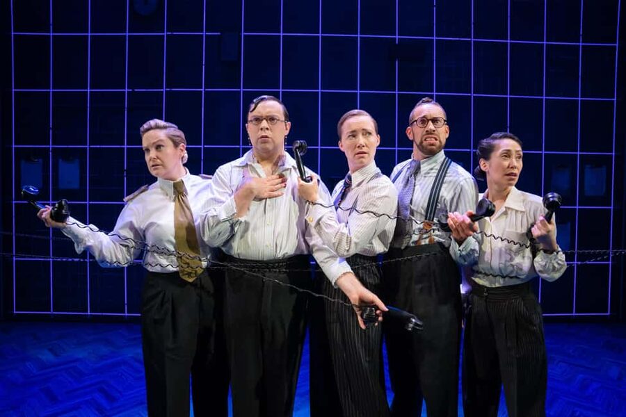 NYC: Operation Mincemeat on Broadway - A comic style with several influences