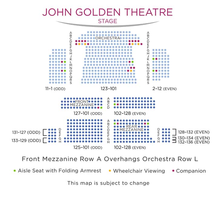 NYC: Operation Mincemeat on Broadway - The John Golden Theatre and practical timing