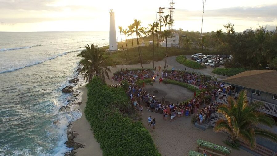 Oahu: Germaine's Traditional Luau Show & Buffet Dinner - The underground oven ceremony