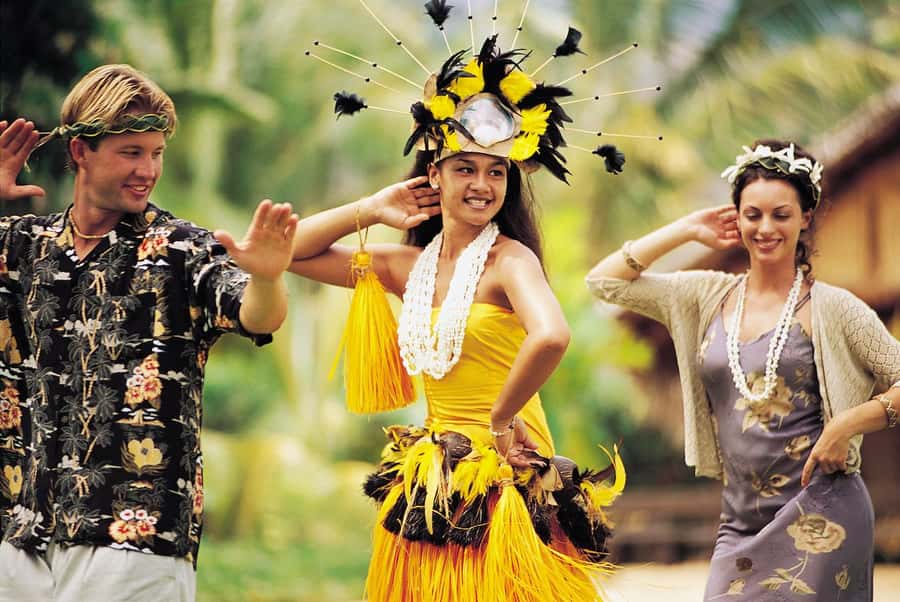 Oahu: Islands of Polynesia and "HA: Breath of Life Show" - The Canoe Pageant brings the villages together