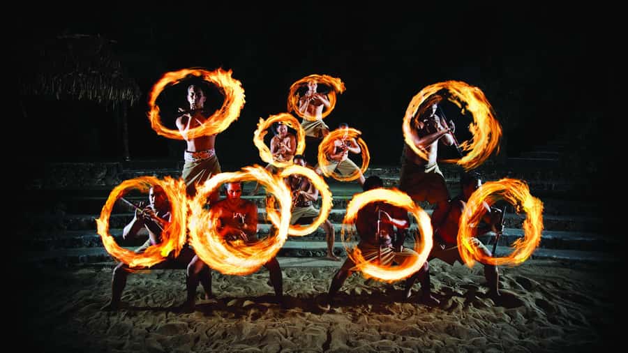 Oahu: Islands of Polynesia and "HA: Breath of Life Show" - Hawaii village: hula, poi, and lauhala