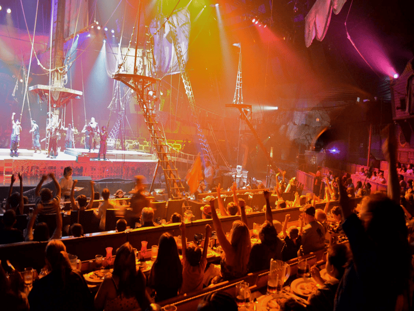 Orlando: Pirates Adventure Dinner Show with Drinks - Three courses, unlimited soft drinks, and realistic food expectations