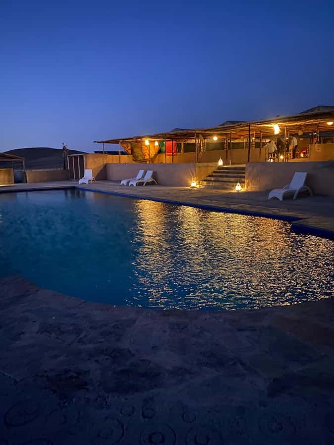 Overnight Agafay Desert Camel Ride Dinner show & Sunset - Sleeping in a haima, not a hotel