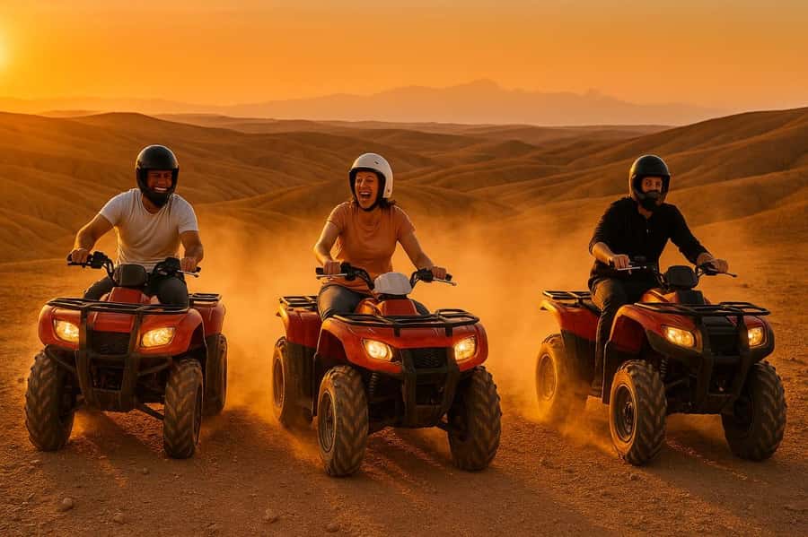 package: Agafay dinner, Sunset, show , Quad or Camel Ride - A twenty-minute camel ride for the classic photo