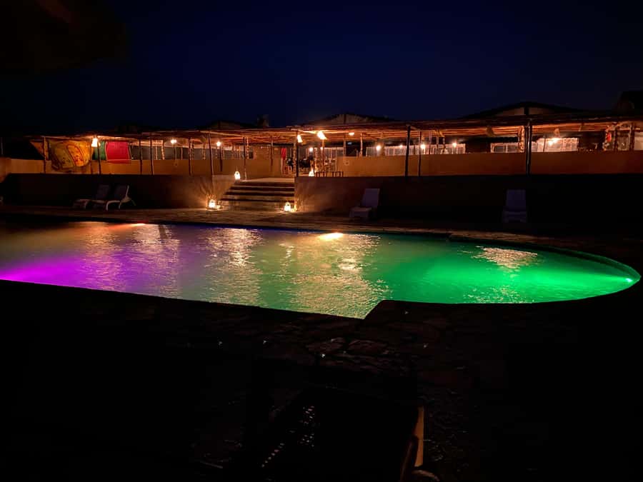 package: Agafay dinner, Sunset, show , Quad or Camel Ride - Pool time and the change from day to night