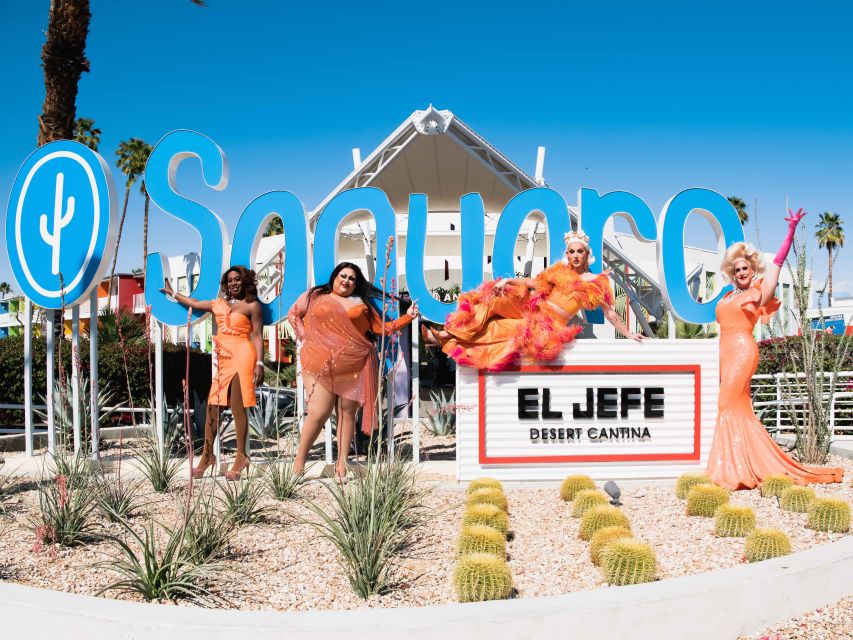 Palm Springs: Drag Show with Brunch - The Saguaro setting sets the mood