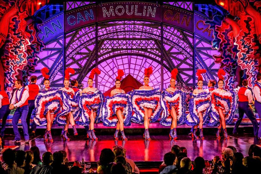 Paris: Dinner Show at the Moulin Rouge - Costumes, scenery, and the real star of the night