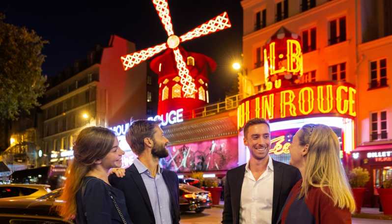 Paris: Eiffel Tower, Dinner Cruise and Moulin Rouge Show - A three-course meal on the Seine