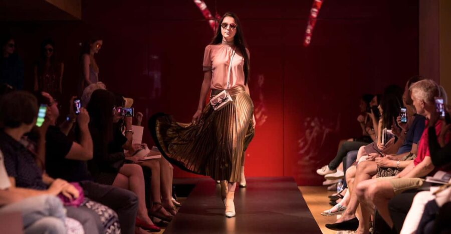 Paris: Fashion Show at Galeries Lafayette Haussmann - The Store Adds Real Value to the Ticket