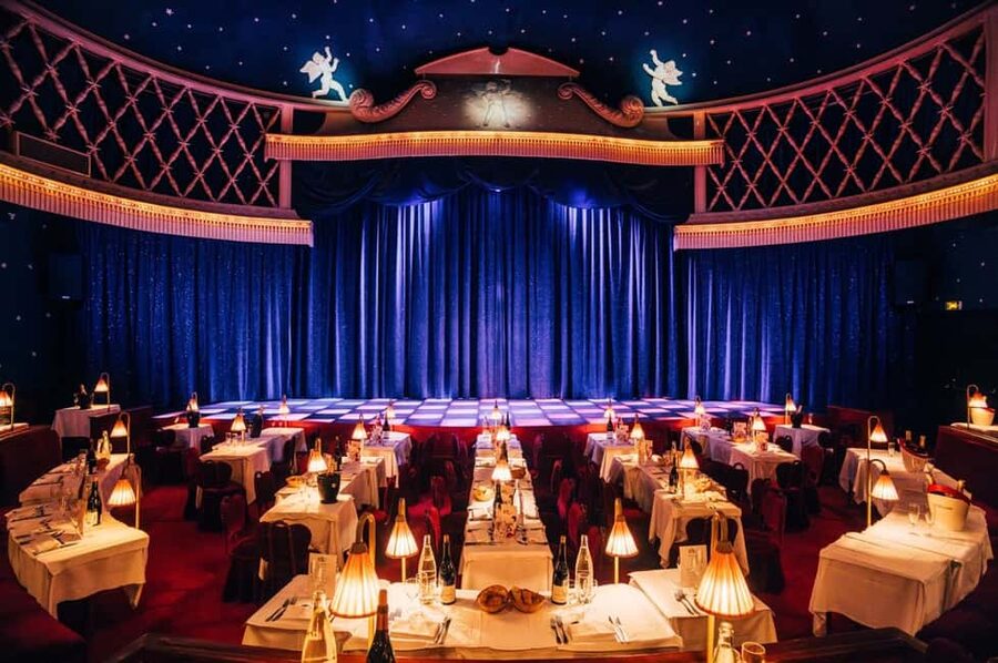 Paris: La Nouvelle Eve Cabaret Dinner Show - The three-course dinner and included drinks