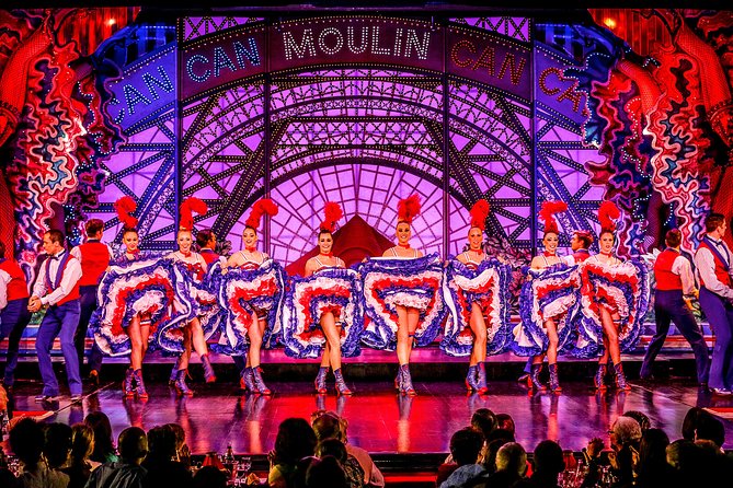 Paris Moulin Rouge Cabaret Show and Dinner - A Red Windmill and a Very Big Show