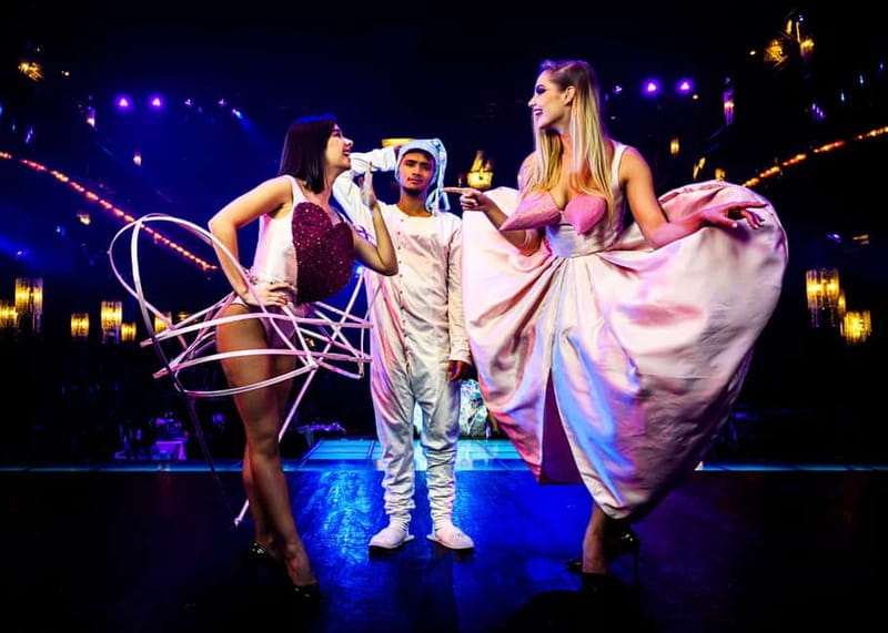 Paris: "My First Cabaret" Family Show at Paradis Latin - French language and audience interaction