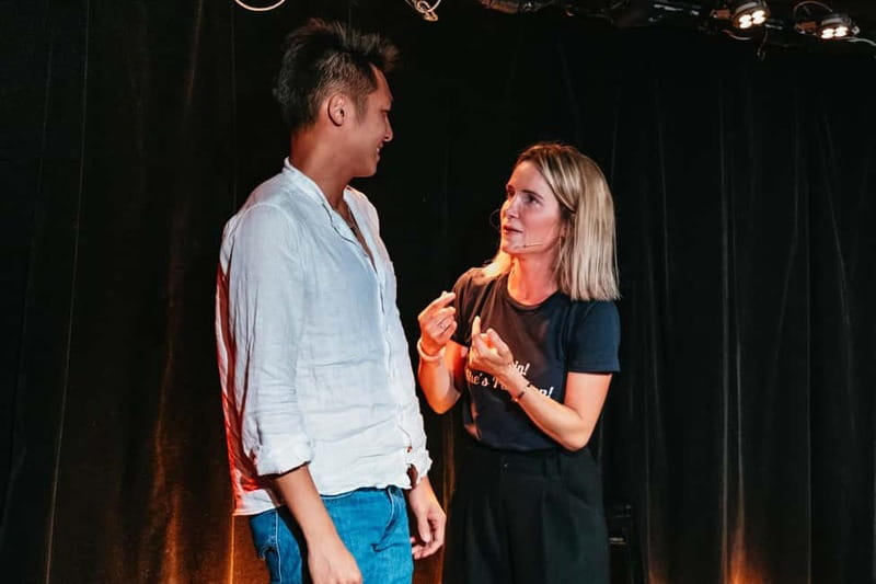 Paris: Oh My God She's Parisian! English Comedy Show - Inside Théâtre Bo Saint-Martin