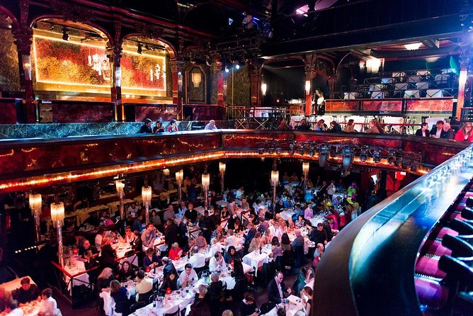 Paris Paradis Latin Cabaret Show with Champagne - A Paris cabaret inside an Eiffel-era theater