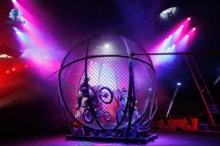 Phuket: Aqua Circus Phuket Admission Ticket - Inside the Phuket dome: a circus with a water-show scale