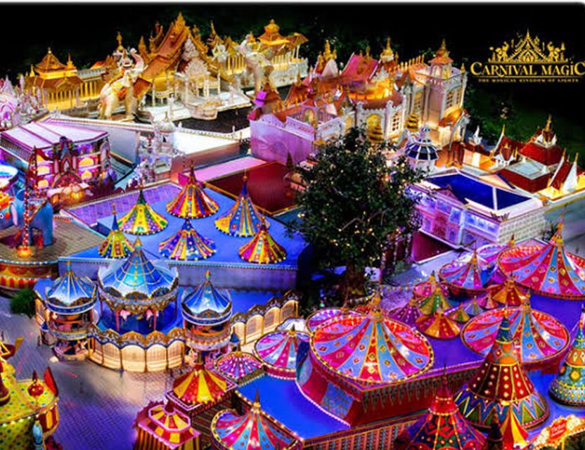 Phuket: Carnival Magic Show Entry Ticket - Exploring the Park Before the Show