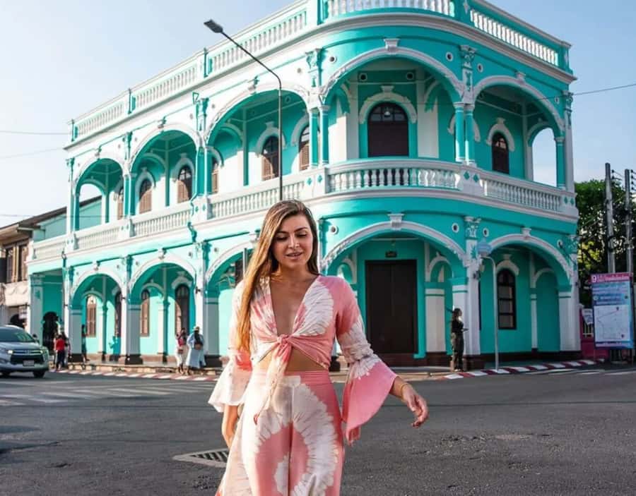 Phuket Enchanting Cabaret Night Experience - Walking through Phuket Old Town’s Chinese-Portuguese quarter