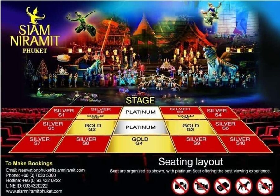 Phuket: Siam Niramit Show with Optional Dinner Buffet - Cancellation and booking flexibility