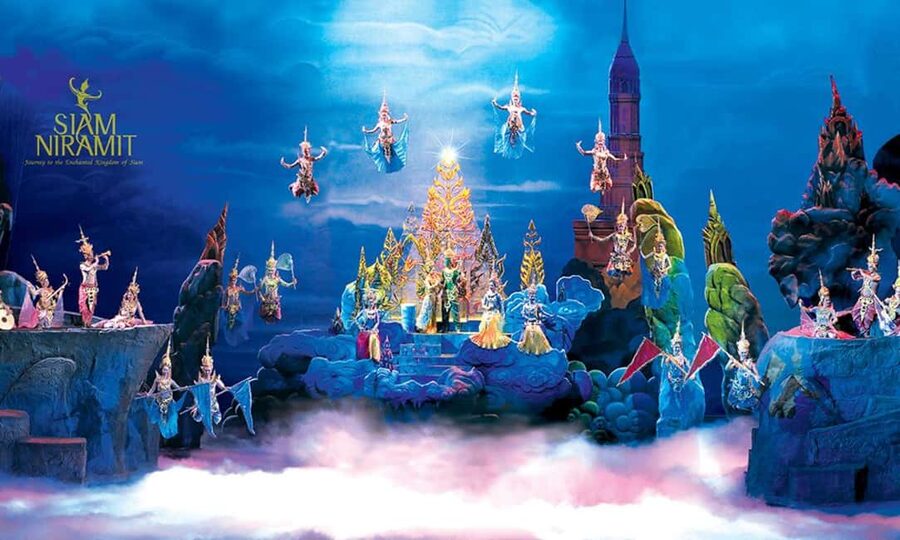 Phuket: Siam Niramit Show with Optional Dinner - The evening schedule from dinner to curtain call