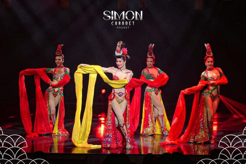 Phuket: Simon Cabaret Show Official Admission Ticket - The acts move from Egypt to Thailand