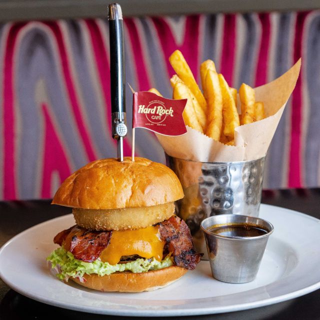 Picadilly Circus: Hard Rock Cafe Set Menu Lunch or Dinner - Choosing between the Acoustic and Electric menus