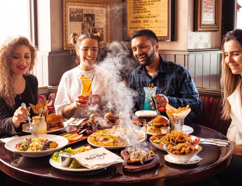 Picadilly Circus: Hard Rock Cafe Set Menu Lunch or Dinner - Desserts, drinks, and the value of the package