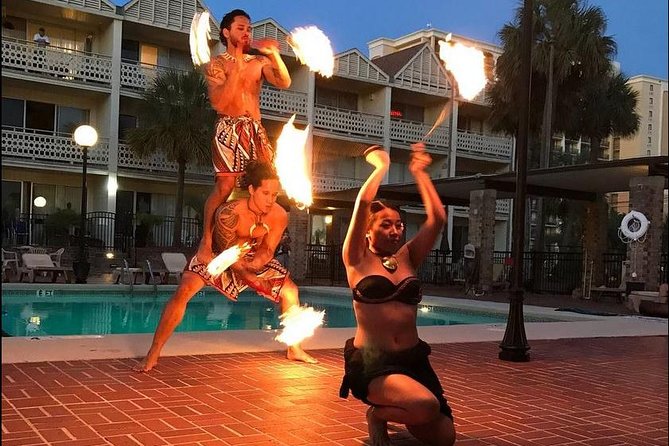 Polynesian Fire and Dinner Show Ticket in Daytona Beach - A lei, a drink, and the first welcome