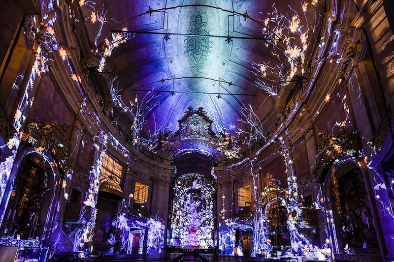 Porto: Spiritus Multimedia Show Entry Ticket - A 30-minute journey through light and sound