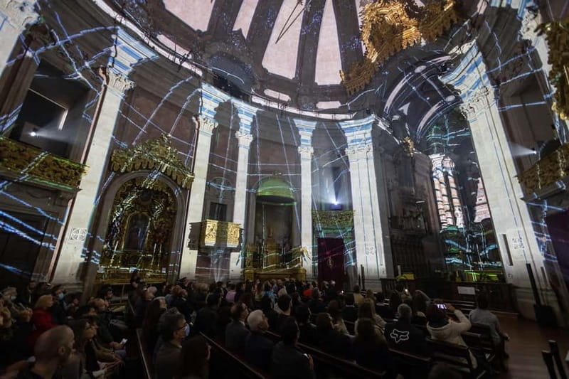 Porto: Spiritus Multimedia Show Entry Ticket - What the church adds to the performance