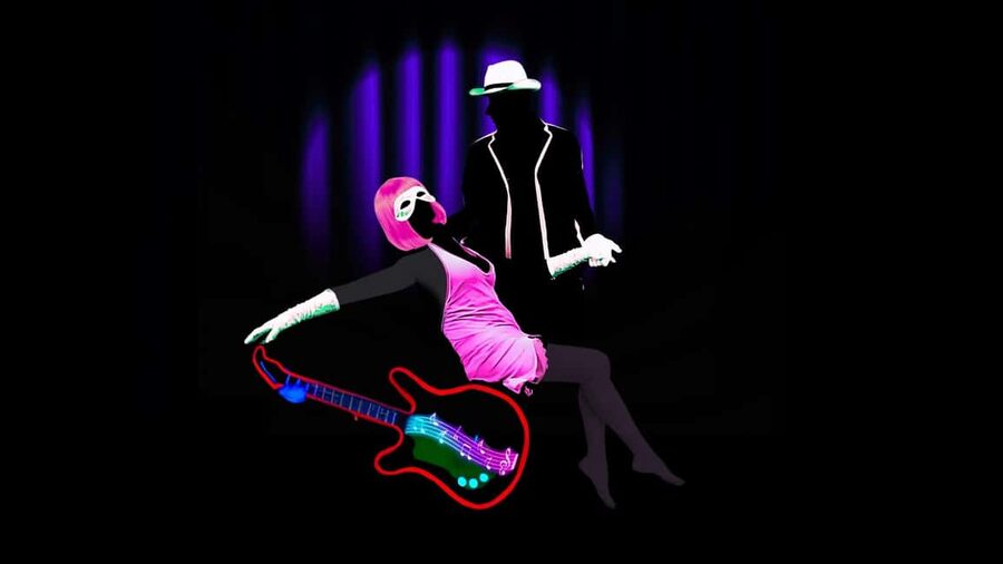 Prague: Underground Black Light Theatre Interactive Show - What happens during Images of Love