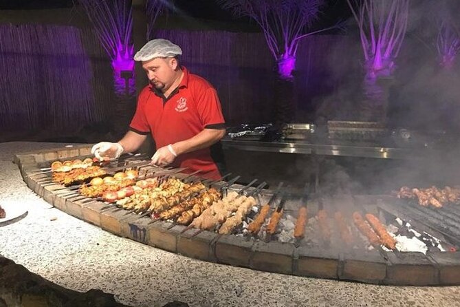 Premium Desert Safari With BBQ Dinner & Belly Dance - Arriving at the camp after sunset