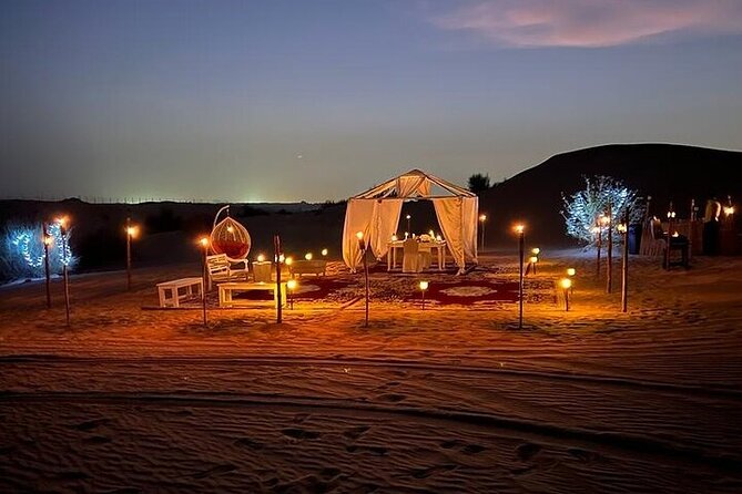 Private Dinner in the Heart of the Desert with Entertainment show - Practical booking advice for this five-hour outing