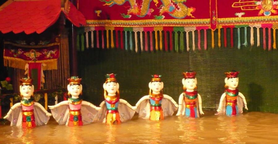 Private Evening Cyclo Tour with Water Puppet Show - Starting at Hoan Kiem Lake
