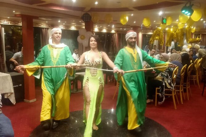 Private Nile Cruise with Dinner and Folk Show from Cairo - The view is the real star
