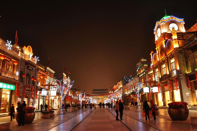 Private Tour: Tiananmen Area Night Walk with Lao She Teahouse Show - Qianmen Street and the Dashilan Walk