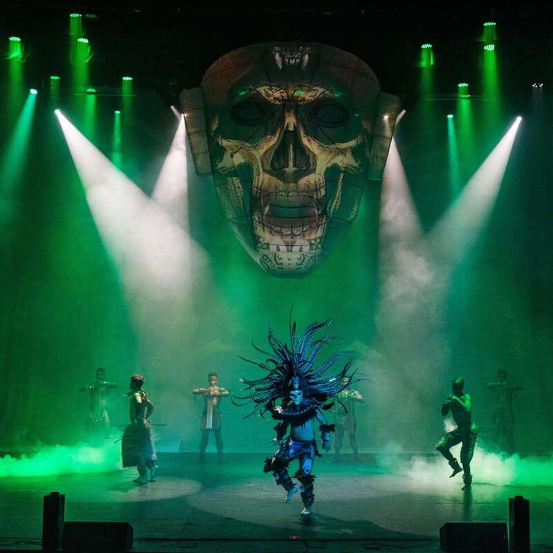 Puerto Vallarta: Mayahuel Show & Tequila Tasting. - The Mayahuel legend on stage