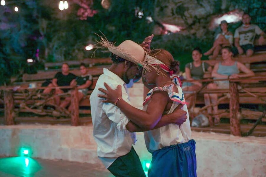 Punta Cana: Sunset Buggy Tour With Cave Swim and Dance Show - Dominican dinner, coffee, and a Taino performance