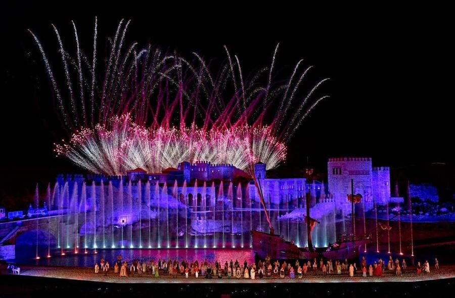 Puy du Fou España "El Sueño de Toledo" Night Show - The opening chapters and the medieval battles