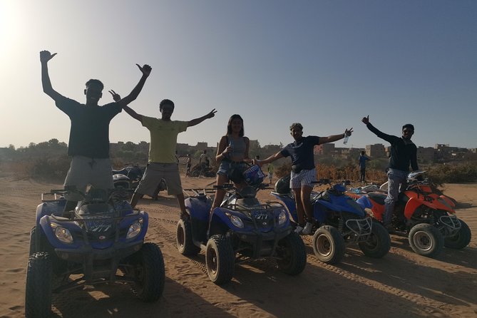 Quad, camel and dinner with show in the desert of Agafay - Quad Safety and Equipment Checks