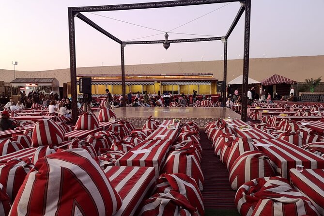 Red Dune Desert Safari With 4x4 pick up & drop off BBQ Live Show - BBQ dinner and the evening stage shows
