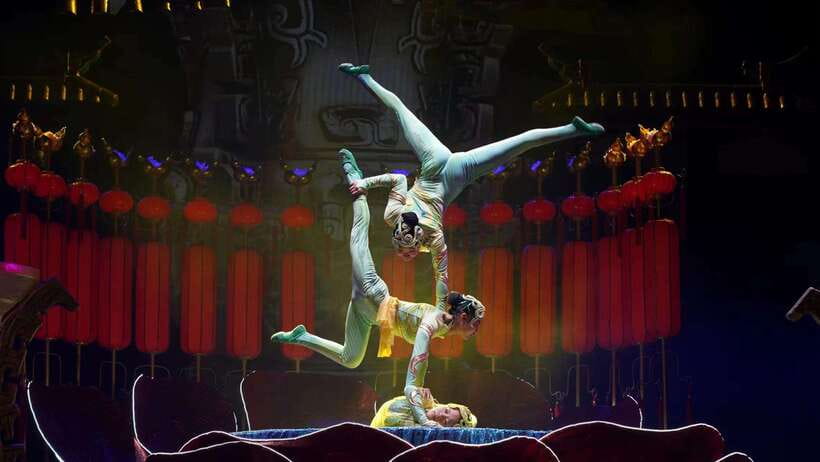 Red Theatre Beijing Acrobatic Show Tickets - The acrobatics, from graceful to heart-stopping